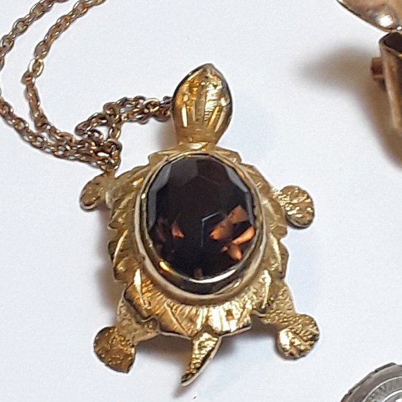 Vintage 60s Assorted Scatter Pins, Locket, Necklace, Mustard Seed, Name pin - Picture 2 of 9